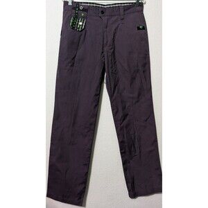 Clover Golf Pants Mens 32 (33x32) Purple Eagle Knievel Collection (496)